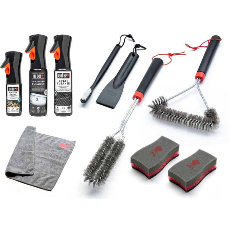 Reinigungs-Set für Edelstahl-Gasgrills, Reinigungsmittel von Weber