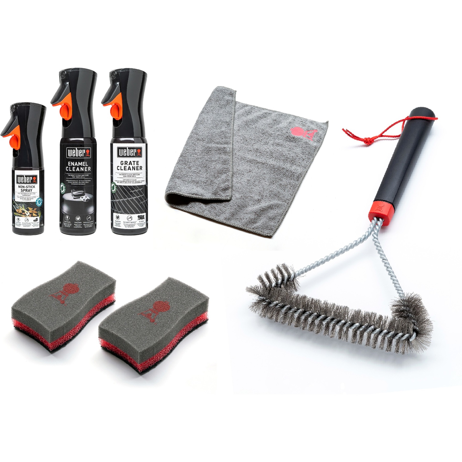 Reinigungs-Set für Holzkohlegrills, Reinigungsmittel Reinigungs-Set für Holzkohlegrills, Reinigungsmittel von Weber
