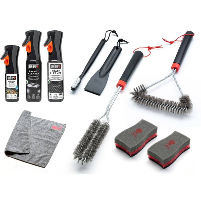 Reinigungs-Set für emaillierte Gasgrills, Reinigungsmittel von Weber