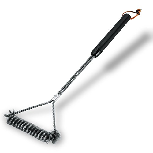 WEBER Brosse de nettoyage pour grille - En forme de T - 53 cm - Poils en acier inoxydable von Weber