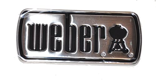 Weber 69857 Logo Label for Spirit 200 and 300 Series Grills (2013-2015 Models) and Genesis 200 & 300 Series Grills (2007-2010 Models). von Weber