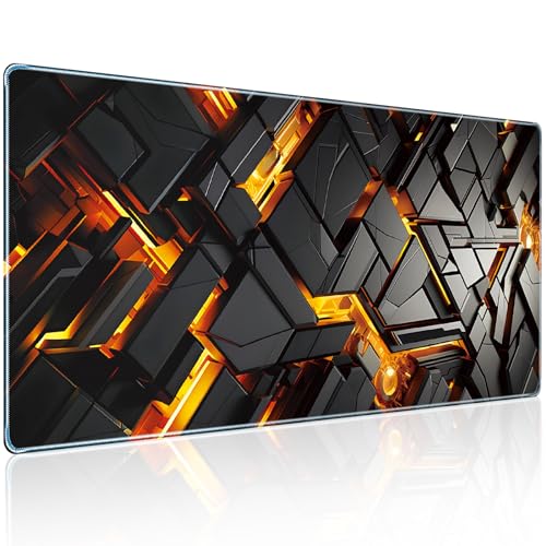 Großes Gaming-Mauspad, Gaming-Mauspad für professionelles Gaming und komfortables Büro, 90 x 40 cm, hochwertiges Lycra-Tuch, extra XXXL, rutschfeste Gummiunterseite, leichtes Gaming-Mauspad Großes Gaming-Mauspad, Gaming-Mauspad für professionelles Gaming und komfortables Büro, 90 x 40 cm, hochwertiges Lycra-Tuch, extra XXXL, rutschfeste Gummiunterseite, leichtes Gaming-Mauspad von Wecool