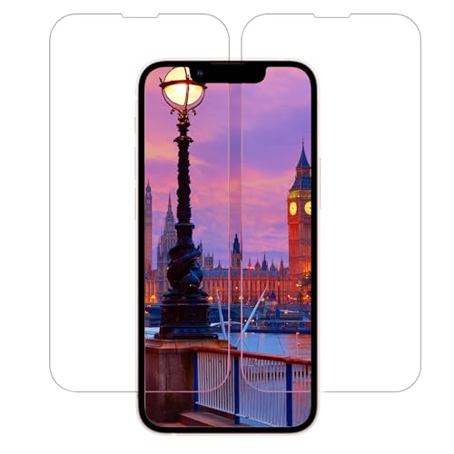 WedDecor [2 Stück] Schutzfolie für iPhone 14 Pro Max Premium Panzerglas 9H Härte Kratzfestigkeit, Anti-Fingerabdruck, Staubfrei, Hohe Transparenz, Blasenfrei Displayschutzfolie von WedDecor