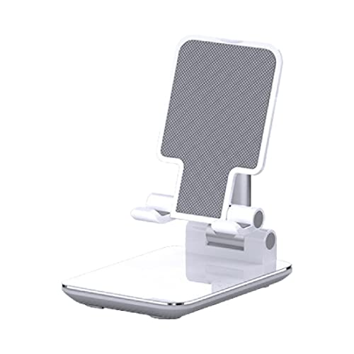 WeddHuis Handyhalterung Tischständer - Faltbarer Ständer für iPhone, Samsung und mehr - Weiß von WeddHuis