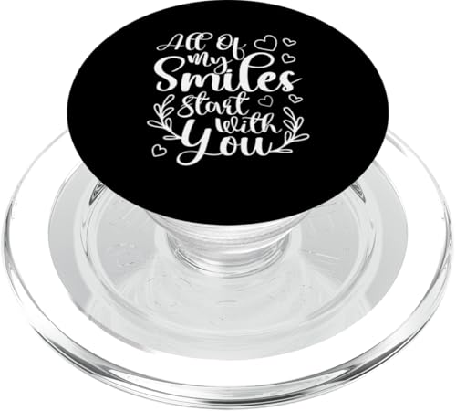 Hochzeitsbraut: All mein Lächeln beginnt mit dir PopSockets PopGrip für MagSafe Hochzeitsbraut: All mein Lächeln beginnt mit dir PopSockets PopGrip für MagSafe von Wedding Bride Designs For Bridal Shower