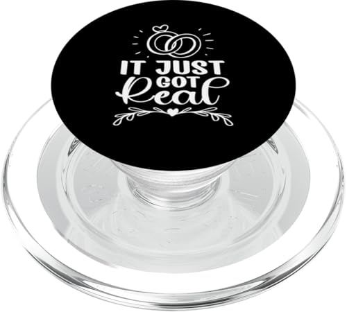 Hochzeitsbraut: Es wurde gerade echt PopSockets PopGrip für MagSafe Hochzeitsbraut: Es wurde gerade echt PopSockets PopGrip für MagSafe von Wedding Bride Designs For Bridal Shower