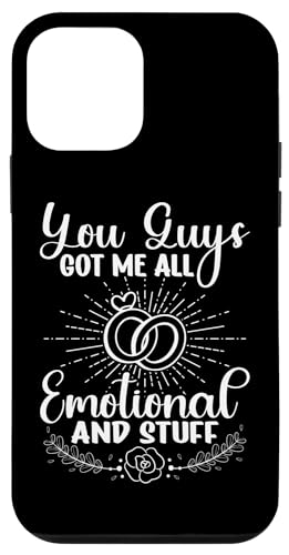 Hochzeitsbraut: Ihr habt mich emotional gemacht und so Hülle für iPhone 12 mini von Wedding Bride Designs For Bridal Shower