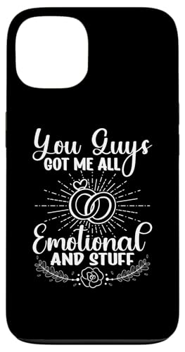 Hochzeitsbraut: Ihr habt mich emotional gemacht und so Hülle für iPhone 13 Hochzeitsbraut: Ihr habt mich emotional gemacht und so Hülle für iPhone 13 von Wedding Bride Designs For Bridal Shower
