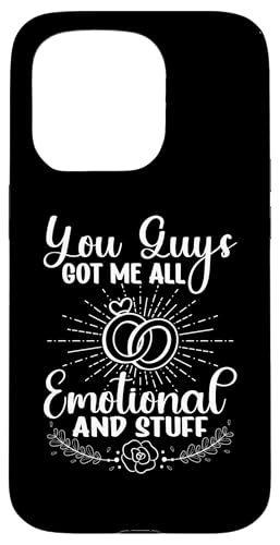 Hochzeitsbraut: Ihr habt mich emotional gemacht und so Hülle für iPhone 15 Pro Hochzeitsbraut: Ihr habt mich emotional gemacht und so Hülle für iPhone 15 Pro von Wedding Bride Designs For Bridal Shower