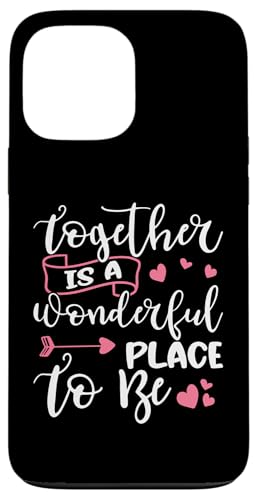 Hochzeitsbraut: Zusammen ist ein wunderbarer Ort Hülle für iPhone 13 Pro Max Hochzeitsbraut: Zusammen ist ein wunderbarer Ort Hülle für iPhone 13 Pro Max von Wedding Bride Designs For Bridal Shower