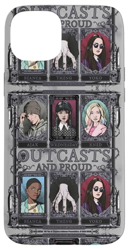 Wednesday Nevermore Academy Outcasts And Proud Collage Hülle für iPhone 15 Plus Wednesday Nevermore Academy Outcasts And Proud Collage Hülle für iPhone 15 Plus von Wednesday