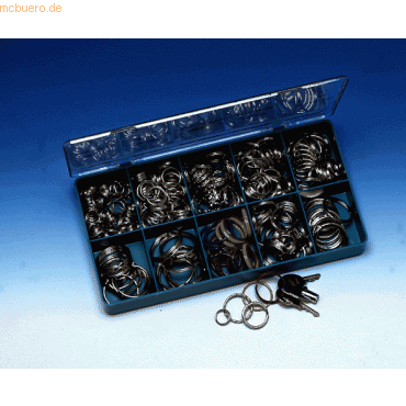 100 x Wedo Schlüsselring 25mm Metall silber 100 x Wedo Schlüsselring 25mm Metall silber von Wedo