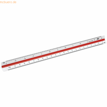 Wedo Dreikantmaßstab 30cm Architekt 1 von Wedo