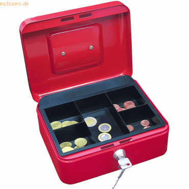 Wedo Geldkassette Gr. 2 20,0x16,0x9,0cm rot Wedo Geldkassette Gr. 2 20,0x16,0x9,0cm rot von Wedo