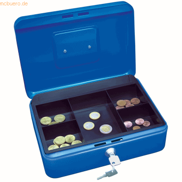Wedo Geldkassette Gr. 3 25,0x18,0x9,0cm blau Wedo Geldkassette Gr. 3 25,0x18,0x9,0cm blau von Wedo