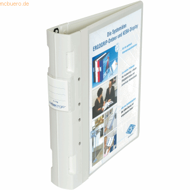 Wedo Präsentationsordner Ergogrip A4 50mm 4 Ringe weiß Wedo Präsentationsordner Ergogrip A4 50mm 4 Ringe weiß von Wedo