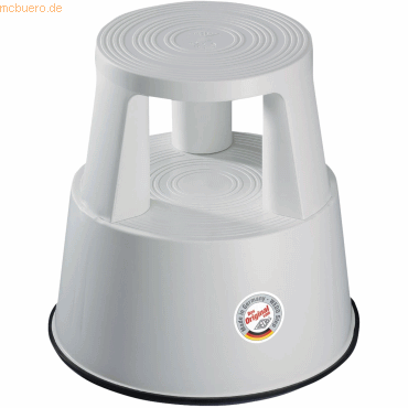Wedo Rollhocker Kunststoff Step lichtgrau Wedo Rollhocker Kunststoff Step lichtgrau von Wedo