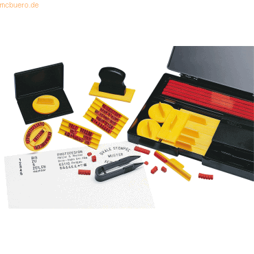 Wedo Typendruckerei groß Typen 4/5 mm von Wedo