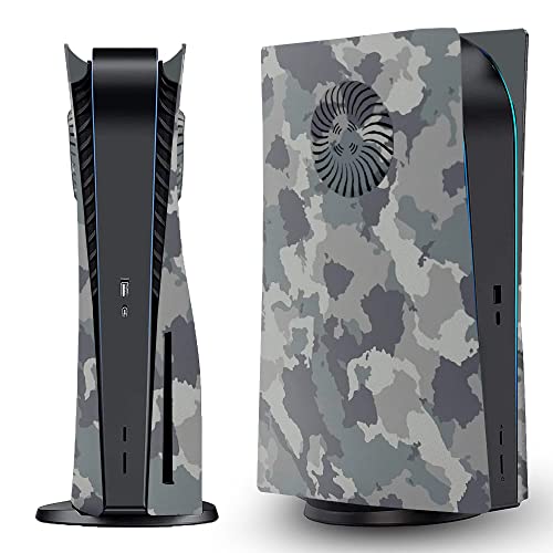 Wedorat® PS5-Platten-Camouflage-Abdeckung Faceplate-Hülle Ersatzplatte für Disc PS5-Hartschalen-Faceplate-Camouflage-Haut-Abdeckungsplatten ABS-Seitenplatte für PS5-Konsolen-Controller-Camouflage von Wedorat