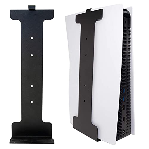 Wedorat Wandhalterung kompatibel mit PS5 Wandhalterung, Metall vertikal hängend an der Wand Space Stand einfach zu installieren, PS5-Konsole oder Montage, PS5 (Disc und Digital) Wandhalterung Kit. von Wedorat