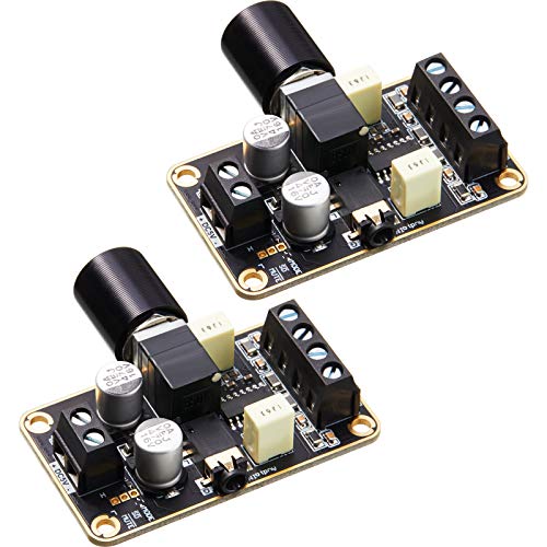 2 Stück Audio-Verstärkerplatine Pam8406 Mini-Verstärkerplatine 5 V, 5 W + 5 W Modul, digitales Leistungsmodul Klasse D 2.0 Dual Channel Audio Stereo Verstärker für DIY-Soundsystem 2 Stück Audio-Verstärkerplatine Pam8406 Mini-Verstärkerplatine 5 V, 5 W + 5 W Modul, digitales Leistungsmodul Klasse D 2.0 Dual Channel Audio Stereo Verstärker für DIY-Soundsystem von Weewooday