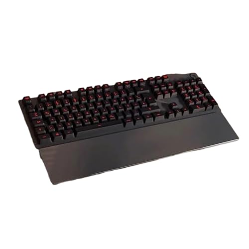 Ergonomische Tastatur-Handgelenkauflage, Acryl, komprimierende Handauflage, bequeme Handgelenkbandage 61, 68, 87, 98, 104 Größe von Wegiwuca
