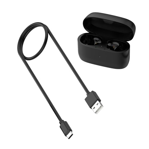 Ersatz-Ladebox mit LED-Licht für Kopfhörer mit USB-C-Schnellladekabel von Wegiwuca