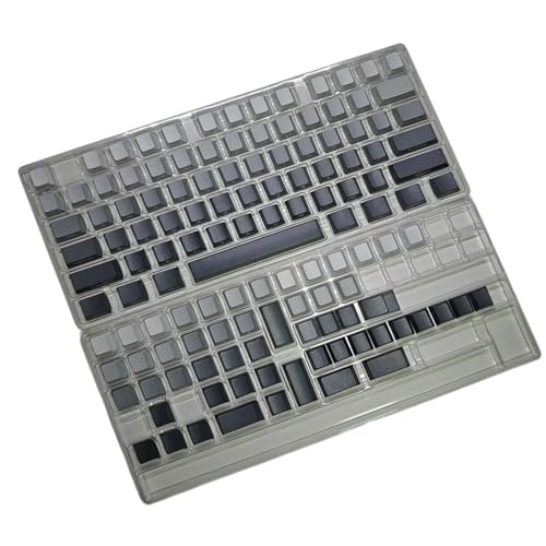 Farbstoff-Sublimationstastenkappen, originale Höhenverläufe, 125 Tasten, oben/seitlich gravierte Buchstaben, Tastenkappen für mechanische Tastaturen Farbstoff-Sublimationstastenkappen, originale Höhenverläufe, 125 Tasten, oben/seitlich gravierte Buchstaben, Tastenkappen für mechanische Tastaturen von Wegiwuca