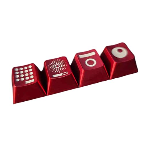 Metall-Tastenkappe, farbige Aluminium-Tastenkappen für die meisten mechanischen Tastatur-Gamer Metall-Tastenkappe, farbige Aluminium-Tastenkappen für die meisten mechanischen Tastatur-Gamer von Wegiwuca