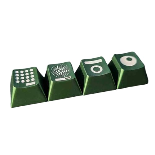 Metall-Tastenkappe, farbige Aluminium-Tastenkappen für die meisten mechanischen Tastatur-Gamer Metall-Tastenkappe, farbige Aluminium-Tastenkappen für die meisten mechanischen Tastatur-Gamer von Wegiwuca