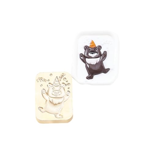 Niedliche Tierwachs Seal Stempel Bären Serie Versiegelung Wachs Stempel Für Kartenumschläge Scrapbooking Hochzeitseinladungsdekorationen Niedliche Tierwachs Seal Stempel Bären Serie Versiegelung Wachs Stempel Für Kartenumschläge Scrapbooking Hochzeitseinladungsdekorationen von Wegiwuca
