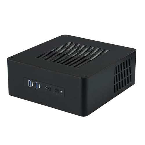 TA80 kleines PC-Gehäuse, kleines ITX-Mainboard-Gehäuse, HTPC mit fortschrittlicher Kühlung für Heimbüro-Computer TA80 kleines PC-Gehäuse, kleines ITX-Mainboard-Gehäuse, HTPC mit fortschrittlicher Kühlung für Heimbüro-Computer von Wegiwuca