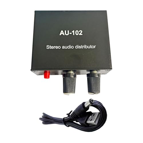 Wegiwuca 1 In 2 Out Headphone Verstärker DCV Soundverteiler Signalisiert Verstärker Vorverstärker AU ~ 102 von Wegiwuca