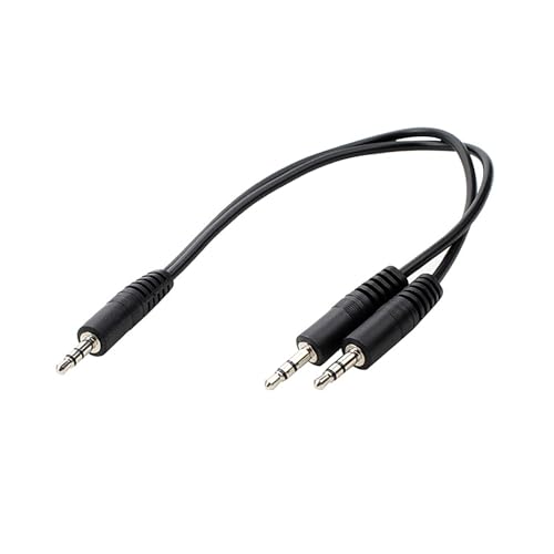 Wegiwuca 3 5 Mm Schalladapter Y Splitter 3 5 Mm Kabel Headsets 2 Mann Bis 1 Mann Für Laptop Telefon Kopfhörer Kopfhörer Mikrofon Wegiwuca 3 5 Mm Schalladapter Y Splitter 3 5 Mm Kabel Headsets 2 Mann Bis 1 Mann Für Laptop Telefon Kopfhörer Kopfhörer Mikrofon von Wegiwuca