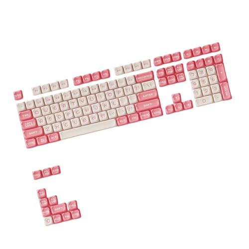 Wegiwuca Blossom Bear Inspiriert 122 Taste Keycap OEM Height Keycap Für Komfort Zwei Injektionen Für Die Meisten Tastaturen von Wegiwuca