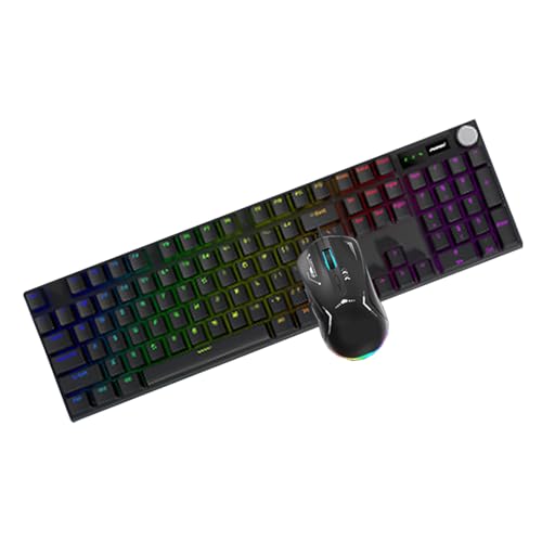 Wegiwuca Mechanische Tastaturen mit 104 Tasten und anpassbaren Effekten für alle Benutzer Wegiwuca Mechanische Tastaturen mit 104 Tasten und anpassbaren Effekten für alle Benutzer von Wegiwuca