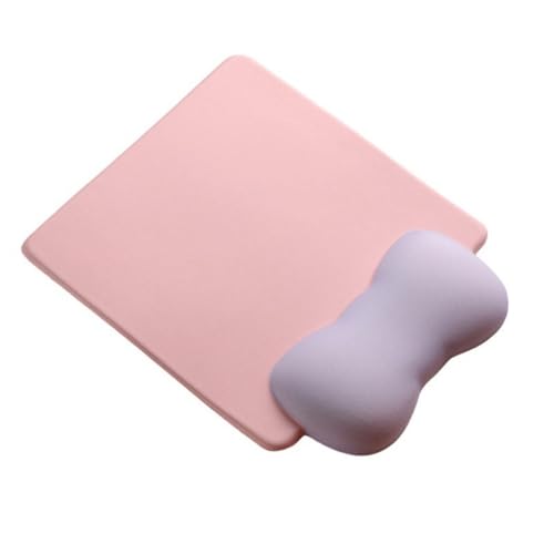 Wegiwuca Memory-Foam-Pad mit weicher Silikon-Handgelenkauflage, Mauspad für Heimbüro oder Gaming-Enthusiasten Wegiwuca Memory-Foam-Pad mit weicher Silikon-Handgelenkauflage, Mauspad für Heimbüro oder Gaming-Enthusiasten von Wegiwuca
