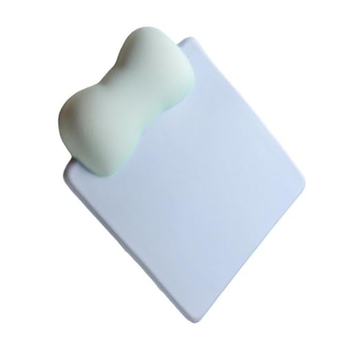 Wegiwuca Memory-Foam-Pad mit weicher Silikon-Handgelenkauflage, Mauspad für Heimbüro oder Gaming-Enthusiasten Wegiwuca Memory-Foam-Pad mit weicher Silikon-Handgelenkauflage, Mauspad für Heimbüro oder Gaming-Enthusiasten von Wegiwuca