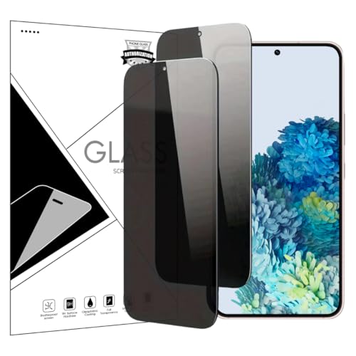 Wei Tech Panzerglas Schutz mit Sichtschutz für Samsung Galaxy S23+,6,6" – 9H Härte, Anti-Sicht, Ultra-HD, Anti-Fingerprint, Edge-to-Edge, Kratzfest, Blasenfrei, 2er Pack Displayschutzfolie von Wei Tech