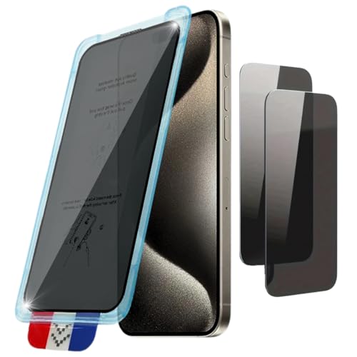 Wei Tech Auto-Installation Sichtschutz Panzerglas für iPhone 11 Pro, 5,8" – 9H Härte, Anti-Sicht, Ultra-HD, Edge-to-Edge, Kratzfest, Blasenfreie Installation, 2er Pack Displayschutzfolie Wei Tech Auto-Installation Sichtschutz Panzerglas für iPhone 11 Pro, 5,8" – 9H Härte, Anti-Sicht, Ultra-HD, Edge-to-Edge, Kratzfest, Blasenfreie Installation, 2er Pack Displayschutzfolie von Wei Tech