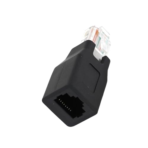 RJ45 Männlich Zu Weiblich Crystal Header Adapter Koppler Router Hausanschluss RJ45 Männlich Zu Weiblich Crystal Header Adapter Koppler Router Hausanschluss von Weiara