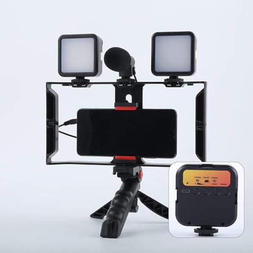 Weiara Fotografie Zubehör Handy Kaninchen Käfig Universal Kamera Portable Outdoor Shooting Anti-Wackel Gerät Handy Clip Basis Multifunktionshalterung Weiara Fotografie Zubehör Handy Kaninchen Käfig Universal Kamera Portable Outdoor Shooting Anti-Wackel Gerät Handy Clip Basis Multifunktionshalterung von Weiara