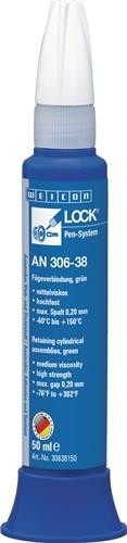 12 Stk. Weicon Fügeverbindung LOCK® AN 306-38 hf.mv.grün 50ml Pen von Weicon