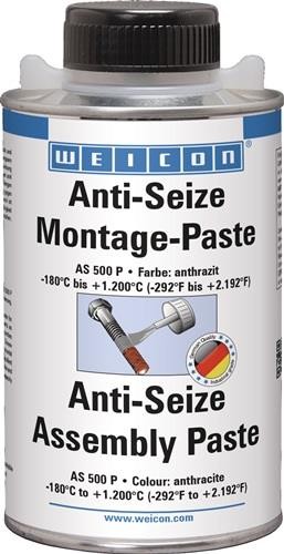 12 Stk. Weicon Montagepaste Anti-Seize 500g anthrazit Pinseldose 12 Stk. Weicon Montagepaste Anti-Seize 500g anthrazit Pinseldose von Weicon