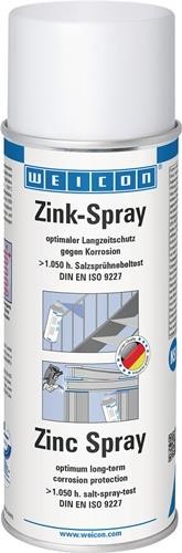 12 Stk. Weicon Zinkspray 400ml Spraydose 11000400 / 10000016 von Weicon