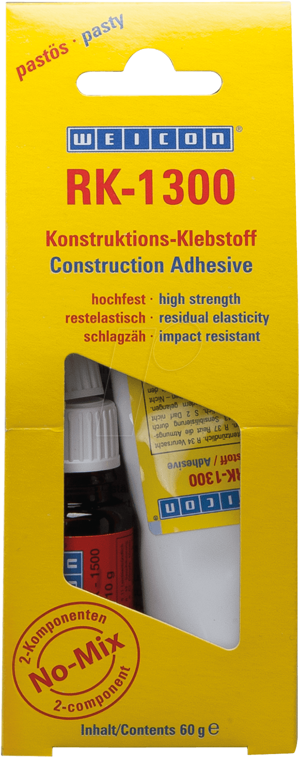 KLEBER RK-1300 - Konstruktions-Kleber, auf Acrylbasis, 50 g von Weicon