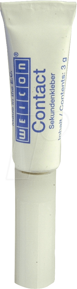 KLEBER VA100-3 - Cyanacrylat Kleber, länger aushärtend, 3 g, klar von Weicon