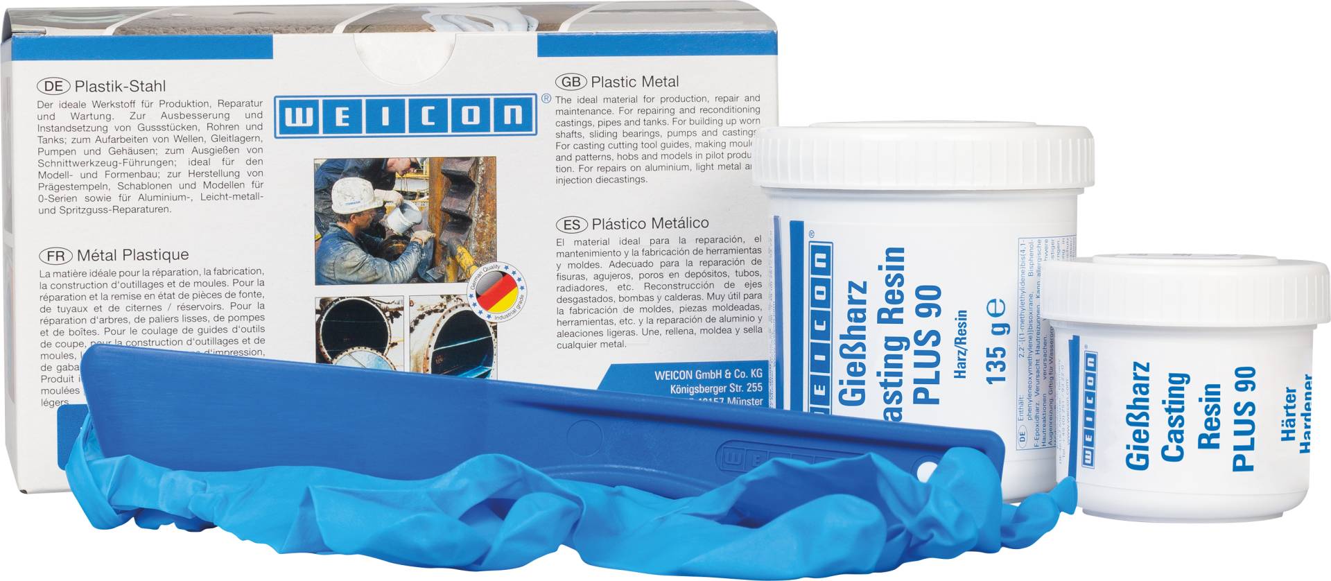WEICON 10523002 - Epoxidharz-System Gießharz Plus 90 WEICON 10523002 - Epoxidharz-System Gießharz Plus 90 von Weicon
