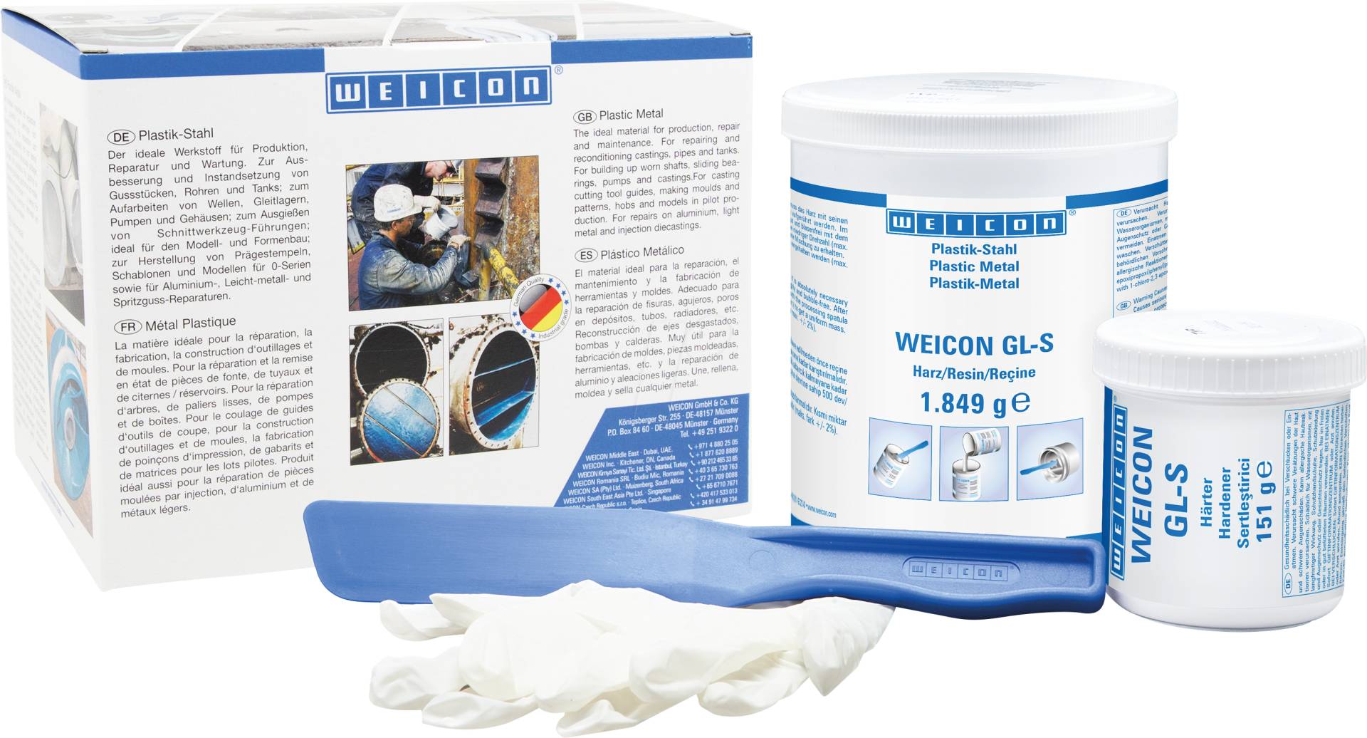 WEICON 10705020 - Epoxidharz-System WEICON GL-S WEICON 10705020 - Epoxidharz-System WEICON GL-S von Weicon