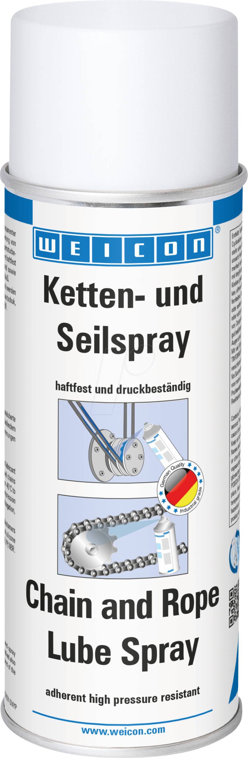 WEICON 11500400 - Ketten- und Seilspray, 400 ml von Weicon